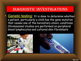 Ataxia diagnosis and assessment | PPT