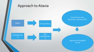Ataxia in children | PPTX