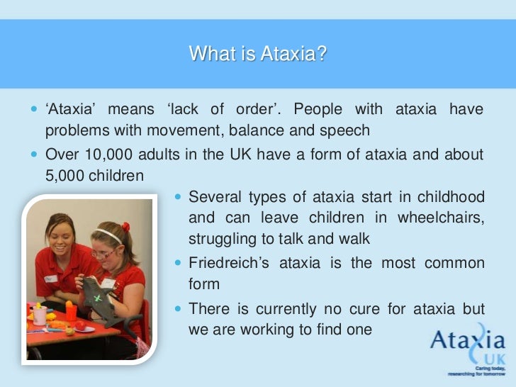 Ataxia presentation oct 2011