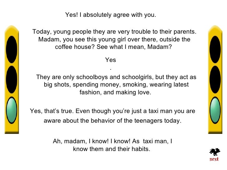 The Taximan's Story by Catherine Lim