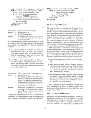 A taxonomy of obfuscating transformations | PDF
