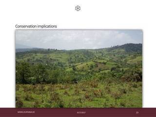 9/17/2017WWW.LEUPHANA.DE 15
Conservationimplications
 