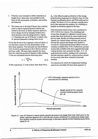 Atc 19 structural response modification factor by applied technology ...