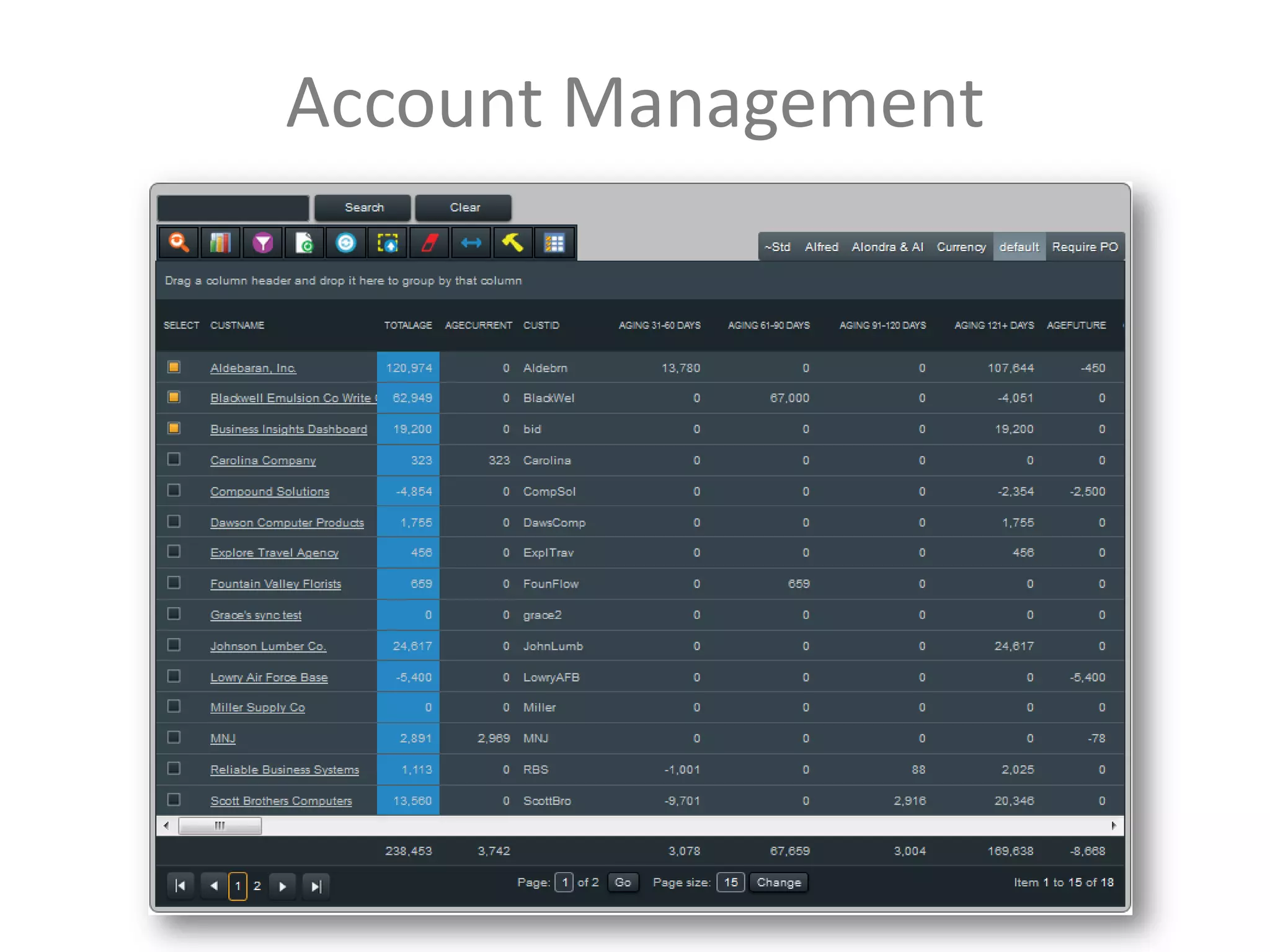 Account Management

 