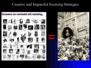 Creative and Impactful Sourcing Strategies = 