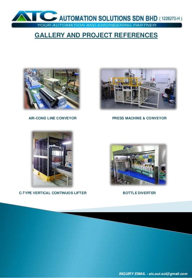 ATC AUTOMATION SOLUTIONS SDN BHD COMPANY PROFILE