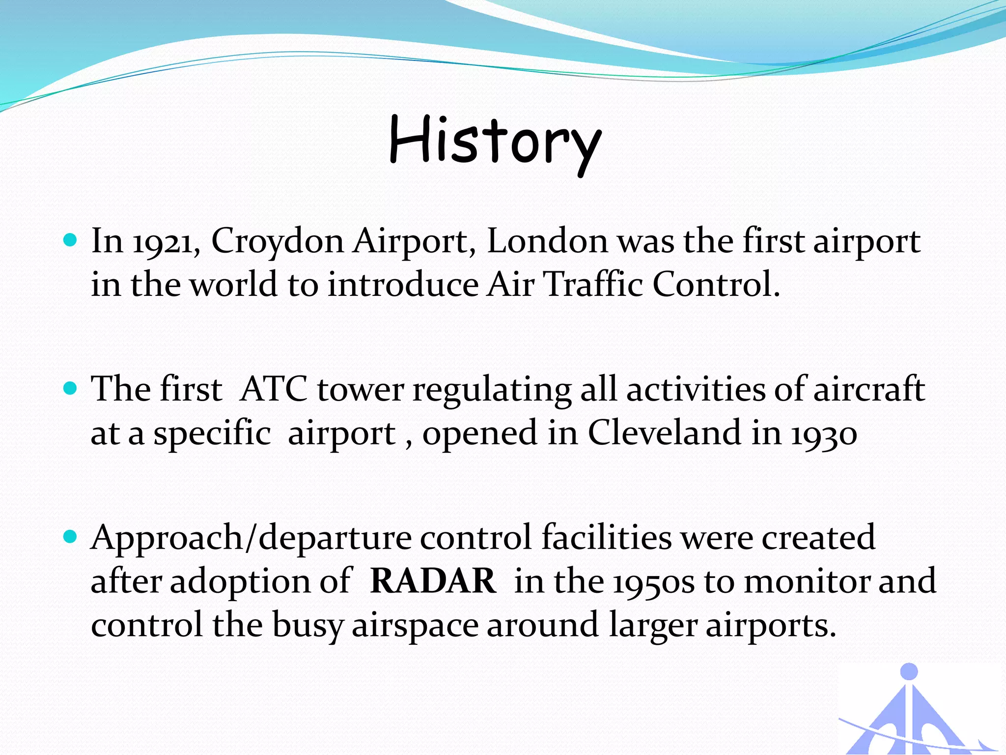Air Traffic Control PPT | PPTX
