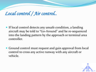 Air Traffic Control PPT | PPTX