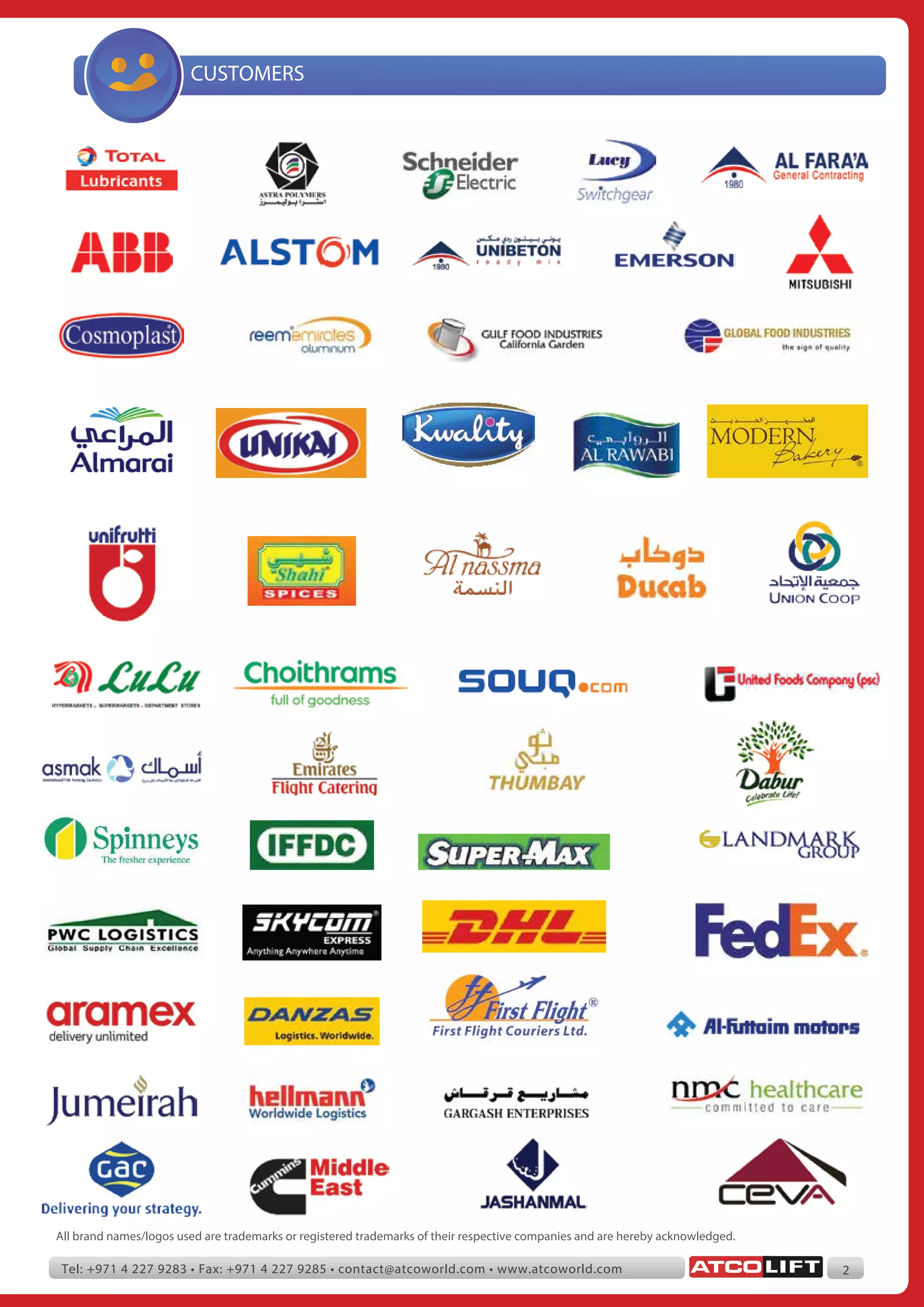 ATCO LIFT Catalogue PDF