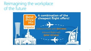 12
Reimagining the workplace
of the future
 