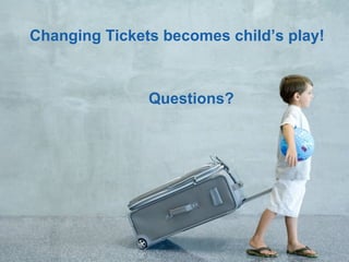 ©2008AmadeusITGroupSA
14
Changing Tickets becomes child’s play!
Questions?
 