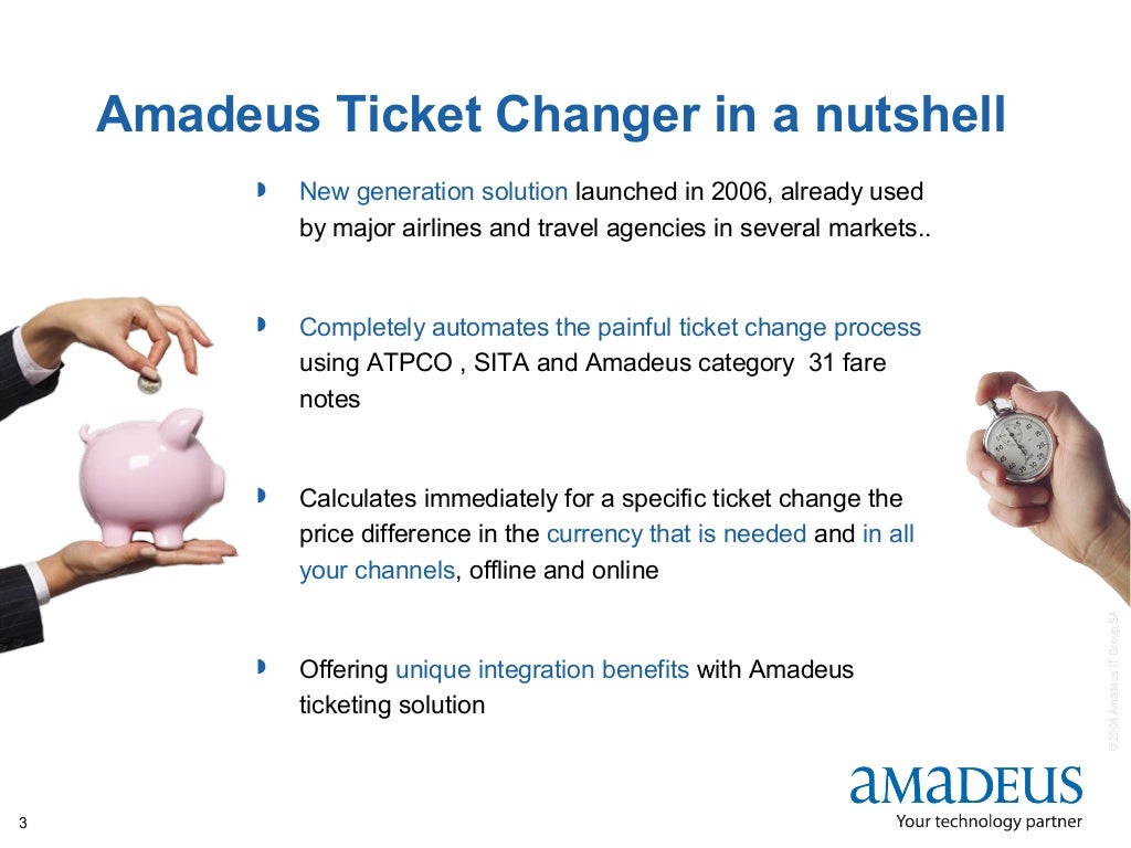 Amadeus Ticket Changer EN