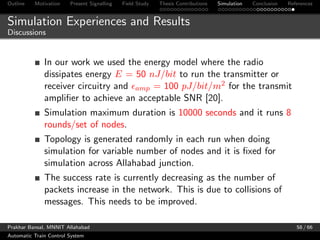 Automatic Train Control System using Wireless Sensor Networks | PDF