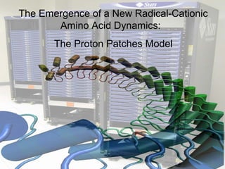 The Emergence of a New Radical-Cationic
Amino Acid Dynamics:
The Proton Patches Model
 