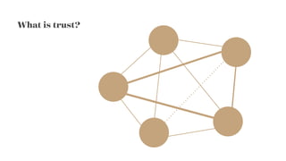 What is trust?
 