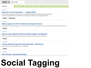 Social Tagging
 