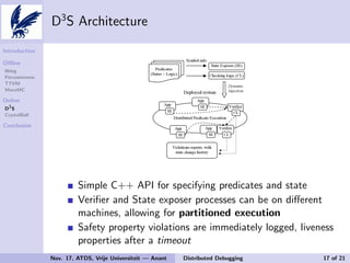An Overview of Distributed Debugging | PDF