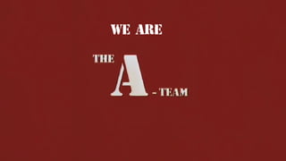 WE ARE

 