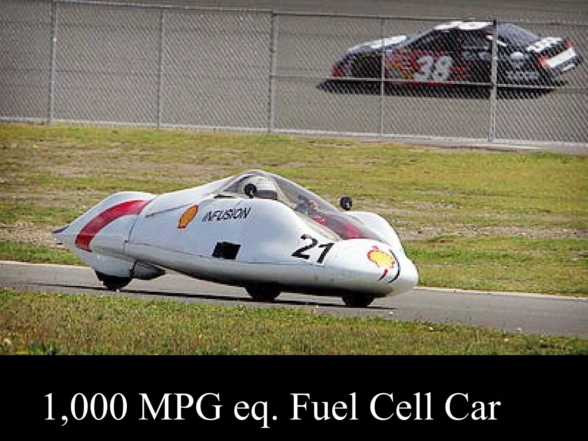 1,000 MPG eq. Fuel Cell Car
 