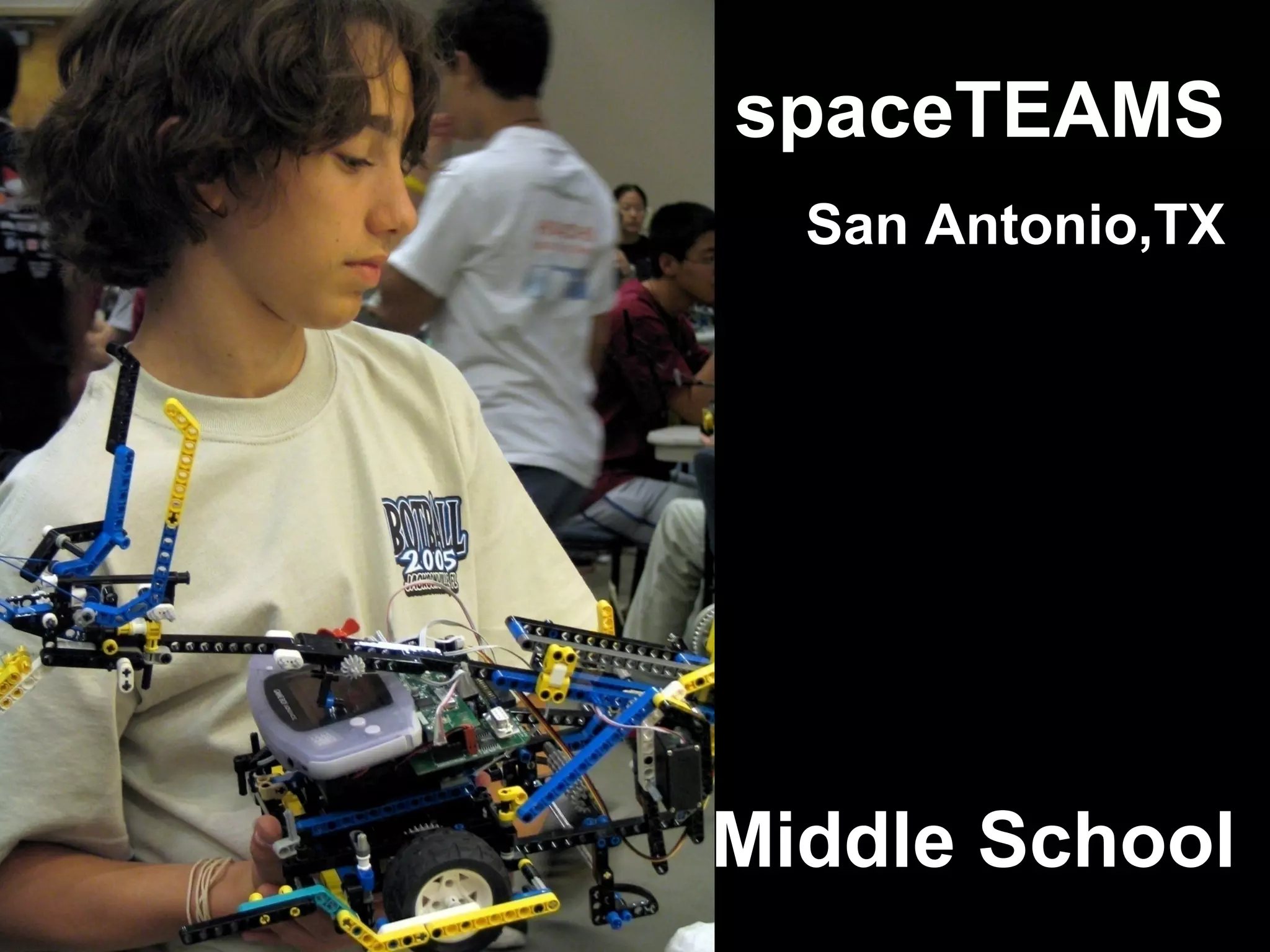 spaceTEAMS
San Antonio,TX
Middle School
 