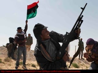 http://www.guardian.co.uk/world/2011/mar/30/libya-conflict-sides-short-ammunition
 