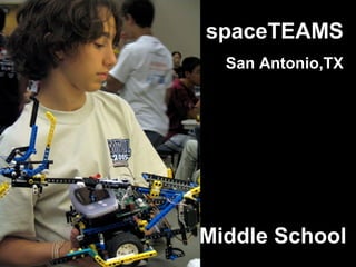 spaceTEAMS
San Antonio,TX
Middle School
 
