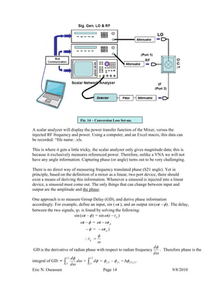 Rf Mixer Math A Technique To Model A Frequency Mixer | PDF