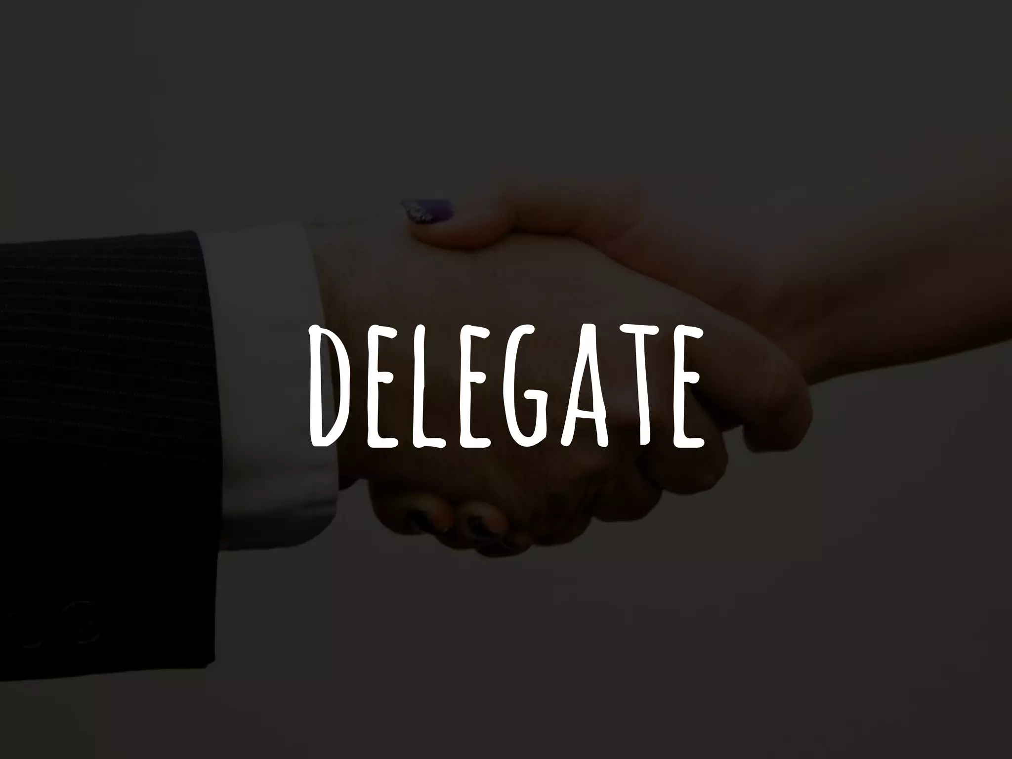 delegate
 
