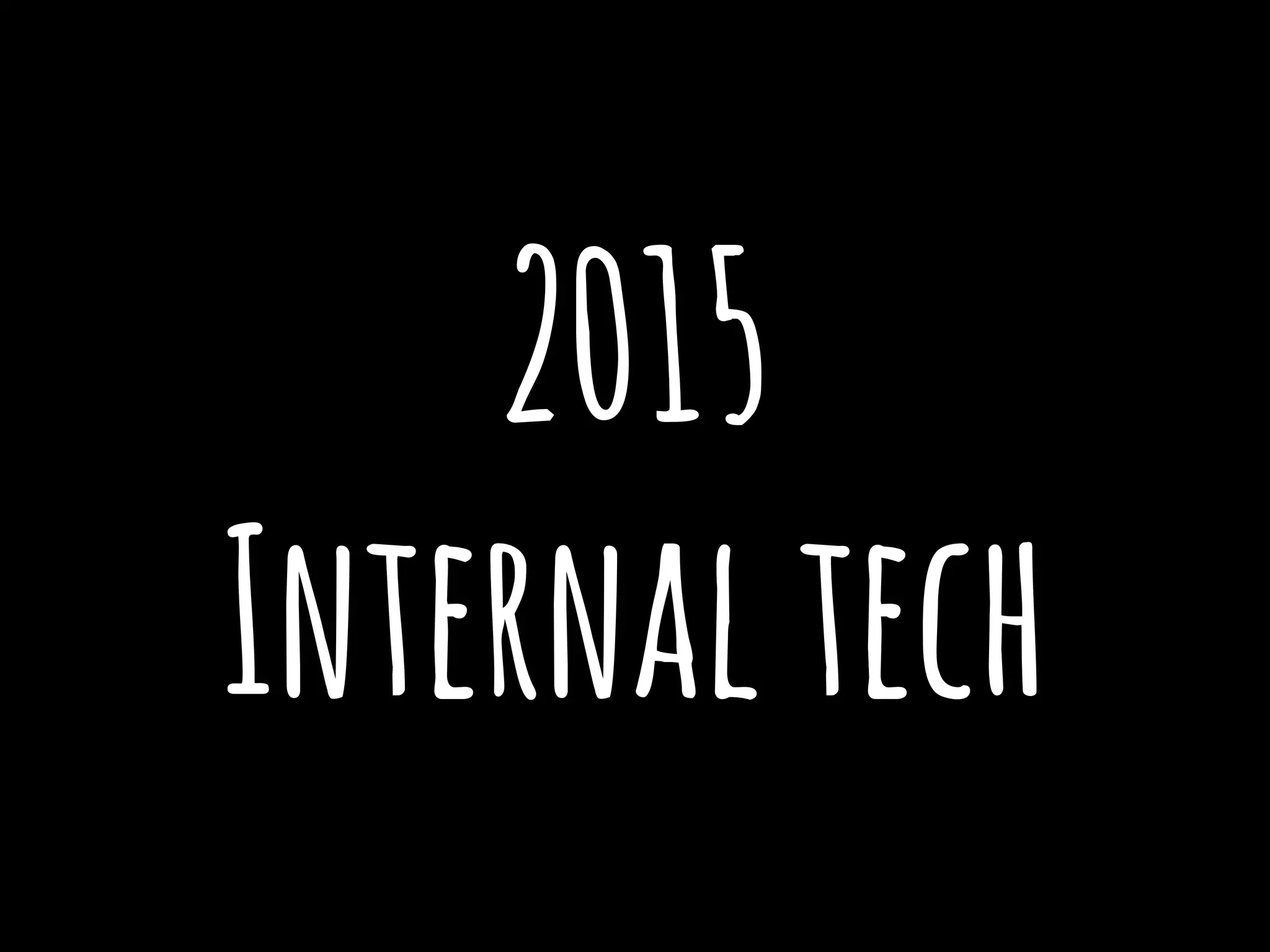 2015
Internaltech
 