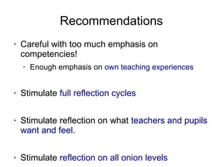 Reflection skills in teacher education | PDF