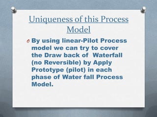 Process model in Software engeneering | PPSX