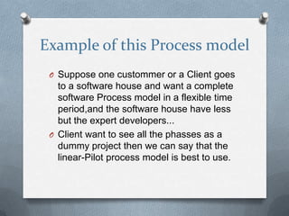 Process model in Software engeneering | PPSX