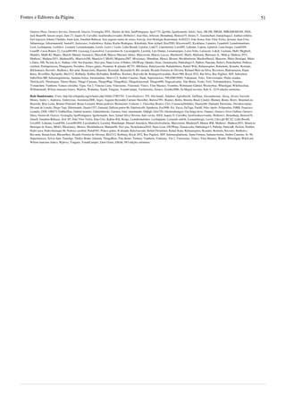 Fontes e Editores da Página 51
Gustavo Diass, Gustavo dos reis, Gustavob, Guzzzz, Gvenaglia, HVL, Hacker du bem, IamPortuguese, Igor1733, Igorhds, Igorleonardo, Infotv, Inox, JM-JM, JMGM, JMRAMOS0109, JSSX,
Jack Bauer00, Jancen sergio, Jane-21, Jaques O. Carvalho, Jasefoiodiscovoador, Jbribeiro1, Jean Dias, Jeferson, Jhonathanj, Jhonson75, Jimmy.T., Joaomichael, Joaopchagas2, Joathan robério,
Joel irigoyen, Johnny Cândido, Jonas kam, Jonathan Baltazar, Jose augusto nunes de souza, Josecijr, José Henrique Kautzmann, JoÃO223, João Sousa, João Vítor Vieira, Jp1ama, Juan Cruz,
Julianortega, Julioemanoeld, Junior01, Juriscence, Jvalienforce, Kalua, Kayho Rodrigues, Kikodoido, Kim richard, KiraTHO, KleversonS2, Kyoklauss, Lameiro, Leandro9, Leandromartinez,
Lech, Lechatjaune, Leoloko1, Leonard, Leonardospada, Leosls, Leotv1, Leslie, Lidia Brondi, Lijealso, Link27, Lipesbatista, Loco085, Lohrann, Lopom, Lpotrich, Luan borges, Luan0304,
LuanSP, Lucas Ramos 22, Lucas081094, Lucasaeg, Lucasoliver, Lucasramos.br, Lucazeppelin, Lucnitrj, Luis Dantas, Luisamarques, Luiza Teles, Luizacuri, Lukek, Lusitana, MaFe Meghioli,
Maddox, Mahh RJ, Majtec, Manob, Manuel Anastácio, MarceloB, Marcos Maronez Júnior, Marcosrom, Marcus Luccas, Mardem45, Marfe, Marlonm, Marronez Jr., Math.p, Matheus SVU,
Matheus!, Matheus3031, Matheus8fly, Mauricio288, Maurício I, Mfs83, Miqueias2007, Missionary, Mmathias, Mosca, Mrzero, Mschlindwein, Muriloofbrazil, Muscrete, Mário Henrique, Mário
e Dário, NH, Na tela da tv, Nathan 1104, Net Esportes, Nice poa, Nuno Leon, O Rubro, OS2Warp, Opaulo, Osias, Osmarrocha, Pablodiego15, Pablort, Pancada, Pedro's, Pedrobarbini, Pedroca
cerebral, Petulaprincesa, Pitangueira, Pocinhos, Polaco galeto, Porantim, R almada, RCTV, RRribeiro, RafaAzevedo, Rafadiribeiro, Rafael Wiki, Rafamaxpires, Rafaoleite, Rcandre, Rcmrafa,
Rdclemence, Record+, Redhotcz, Rei-artur, Renan.forni, Reporter, Reynaldo, Reynaldo18, Rfc stronda, Ricardo Ferreira de Oliveira, Richard Melo da Silva, Ricvelozo, Rideramazon, Rique
Raios, Riverfl0w, Rjclaudio, Rkt2312, RoHardy, Robbie McFadden, Robfbms, Rockleo, Rod.wiki.bh, Rodrigosilvacaldas, Roni1986, Royal 2032, Rui Silva, Ruy Pugliesi, SEP, Saleselton,
SallesNeto BR, Salomaogladstone, Santana-freitas, Saramandaio, Sbttvs123, Senhor Catarino, Slade, Supermarioso, TELEMUNDO, Taikanatur, Teles, Televisionado, Thalia ariadna,
TheLhcaxD, Theshotgun, Theteu Manzi, Thiago Cipriano, Thiago90ap, ThiagoRuiz, Thiagokitazawa8, Thiagosb90, Tiagosalvador, Tião Bento, Tosão, Ts42, Tuliodmedeiros, Tumnus,
Tvmanchete, Vanthorn, Vanuza sirizinha, Vigia, Vin 2, Vinicius Lima, Viniciusmc, Vinicmail, Vinicx, Vitor Mazuco, Vsombra, Webmaster Gabriel, Wesleybraz, Whooligan, Wikibrazilian,
Willianmundi, Wilson manzano franco, Wjalves, Wsdantas, Xandi, Yanguas, YoudaCamper, Yurifermino, Zenaco, Zizinho2006, Zé Miguel novelas, Ítalo S., 3219 edições anónimas
Rede Bandeirantes  Fonte: http://pt.wikipedia.org/w/index.php?oldid=27893781  Contribuidores: 555, Abu badali, Adailton, Agiesbrecht, Aleflima, Alexandresena, Alexg, Alvaro Azevedo
Moura, Andre v, Andretca, Andrevruas, Anonimus2008, Arges, Augusto Reynaldo Caetano Shereiber, Batista1991, Biantez, Bisbis, Bizuim, Black Condor, Blamed, Bonás, Boxtv, BrandaoLeo,
Braswiki, Braz Leme, Brunno Pimentel, Bruno Leonard, Bruno.pedrozo, Burmeister, Ceduster 1, Chocolate Branco, Ciro, CommonsDelinker, Dannyelbr, Dantadd, Darwinius, Davidescorpiao,
Devanir de Loredo, Diego Tupi, Dilermando, Duarte1257, Eamaral, Edilson.junior.86, Edufunicelli, Epinheiro, Esa3000, Est. Zacca, EuTuga, Faeldf, Febo Apolo, Felipearlen, FilRB, Francisco
Leandro, GOE, GRS73, GabbielSan, Gabriel teodoro, Gabrieldawiki, Garotoo, Gary charmander, Ghjhgh, Giro720, Gleidsonlealgyn, Gui braga alves, Gunnex, Gustavo Alves Galhart, Gustavo
Diass, Gustavob, Guzzzz, Gvenaglia, IamPortuguese, Igorleonardo, Inox, Ismael Silva Oliveira, Italo xavier, JSSX, Jaques O. Carvalho, Jasefoiodiscovoador, Jbribeiro1, Jhonathanj, Jhonson76,
Jonas9, Jonathan Baltazar, José AF, João Vítor Vieira, Juan Cruz, Kaktus Kid, Kongs, Leandromartinez, Lechatjaune, Leonardo.stabile, Leonardoregis, Leosls, Lhca gkl KCA2, Lidia Brondi,
Loco085, Lohrann, Luan0304, Lucas081094, Lucasbahia14, Lucnitrj, Manohaupt, Manuel Anastácio, Marcelosilvafarias, Marcosrom, Mardem45, Mateus RM, Matheus!, Matheus3031, Mauricio
Henrique de Souza, Mfs83, Missionary, Mrzero, Mschlindwein, Mutante96, Nice poa, Nickelodeon2010, Nuno Leon, OS2Warp, Osmarrocha, Pablodiego15, Pablofp, PatríciaR, Pechini, Pediboi,
Pedro terra, Pedro.henrique.96, Pedroca cerebral, Pedu0303, Polaco galeto, R almada, RafaAzevedo, Rafael Florentino, Rafael Kaue, Rafamaxpires, Rcandre, Rcmrafa, Record+, Redhotcz,
Rei-artur, Renan.forni, Rhcastilhos, Ricardo Ferreira de Oliveira, Rkt2312, Roitberg, Royal 2032, Ruy Pugliesi, SEP, Salomaogladstone, Santa Fortuna, Santana-freitas, Senhor Catarino, Sr. 96,
Supermarioso, Sylvio Sant, Taniobgs, Thallys Bruno Almeida, ThiagoRuiz, Tião Bento, Tumnus, Vanthorn, Viakenny, Vin 2, Viniciusmc, Vinicx, Vitor Mazuco, Waldir, Whooligan, WikiLord,
Wilson manzano franco, Wjalves, Yanguas, YoudaCamper, Zator Grum, Zdtrlik, 983 edições anónimas
 