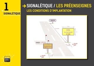 vaison 
ventoux 
tourisme 
PRO 
1 SIGNALÉTIQUE / LES PRÉENSEIGNES 
LES CONDITIONS D’IMPLANTATION 
SIGNALÉTIQUE 
 