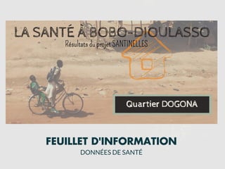 FEUILLET D'INFORMATION
DONNÉES DE SANTÉ
 