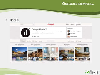 QUELQUES EXEMPLES…



• Hôtels
 