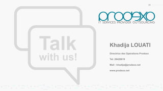 Atelier Email Marketing par Khadija Louati - Prodexo