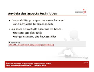Atelier erreurs-accessibilite