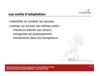 Atelier erreurs-accessibilite