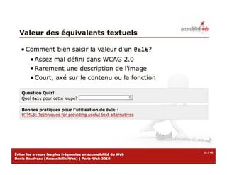 Atelier erreurs-accessibilite