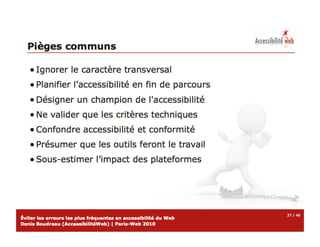 Atelier erreurs-accessibilite