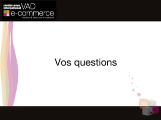 Vos questions 