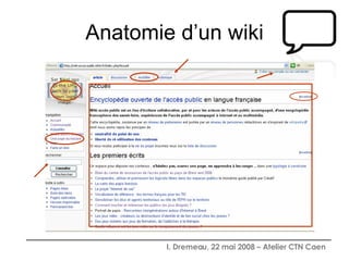 Anatomie d’un wiki 