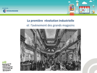 La première révolution industrielle
et l’av e e t des g a ds agasi s
 