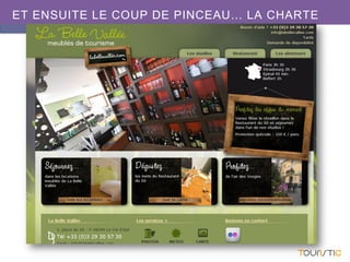 ET ENSUITE LE COUP DE PINCEAU… LA CHARTE
 