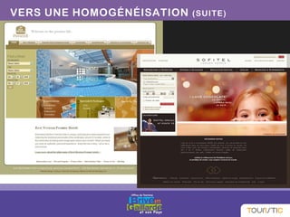 VERS UNE HOMOGÉNÉISATION (SUITE)
 