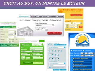 DROIT AU BUT, ON MONTRE LE MOTEUR
 