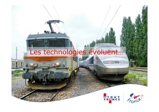 Les technologies évoluent…
 