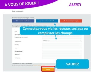 ALERTI
Connectez-vous via les réseaux sociaux ou
remplissez les champs
VALIDEZ
 