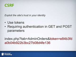 Avoid capturing groupsreturn preg_match('/^([^<>{}]|<br \/>)*$/ui', $text);	return preg_match('/^(?:[^<>{}]|<br \/>)*$/ui', $text);	?: = non capturing group (no memory allocation!)You often don't need regexpreturn trim($table,'a..zA..Z0..9_') == '';	equals to	return preg_match('/^[a-z0-9_-]+$/ui', $table);	but is up to 2 times faster!Avoidingregexp (2)